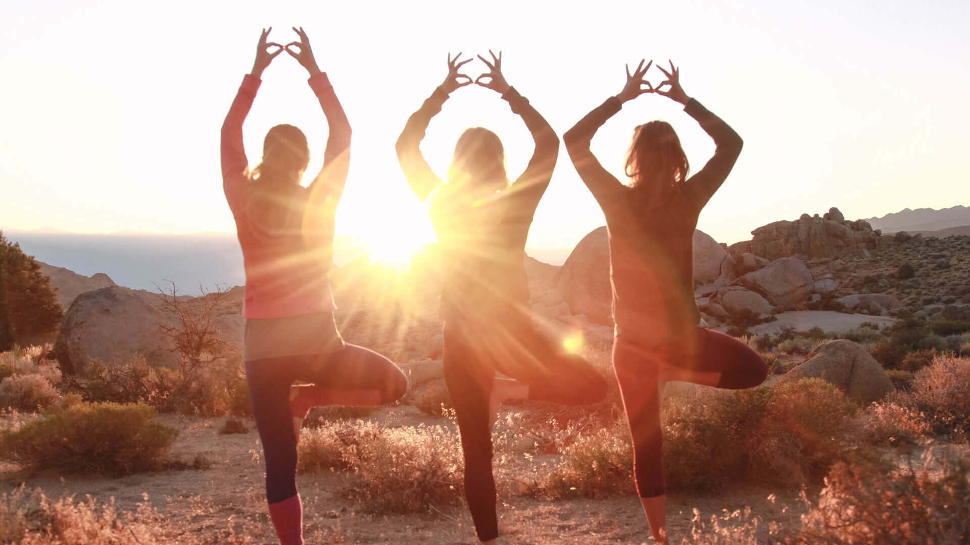 Sierra Shanti Bishop Yoga 3 women posing