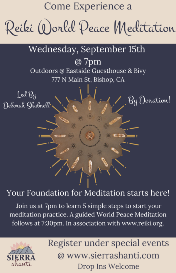 Reiki World Peace Meditation