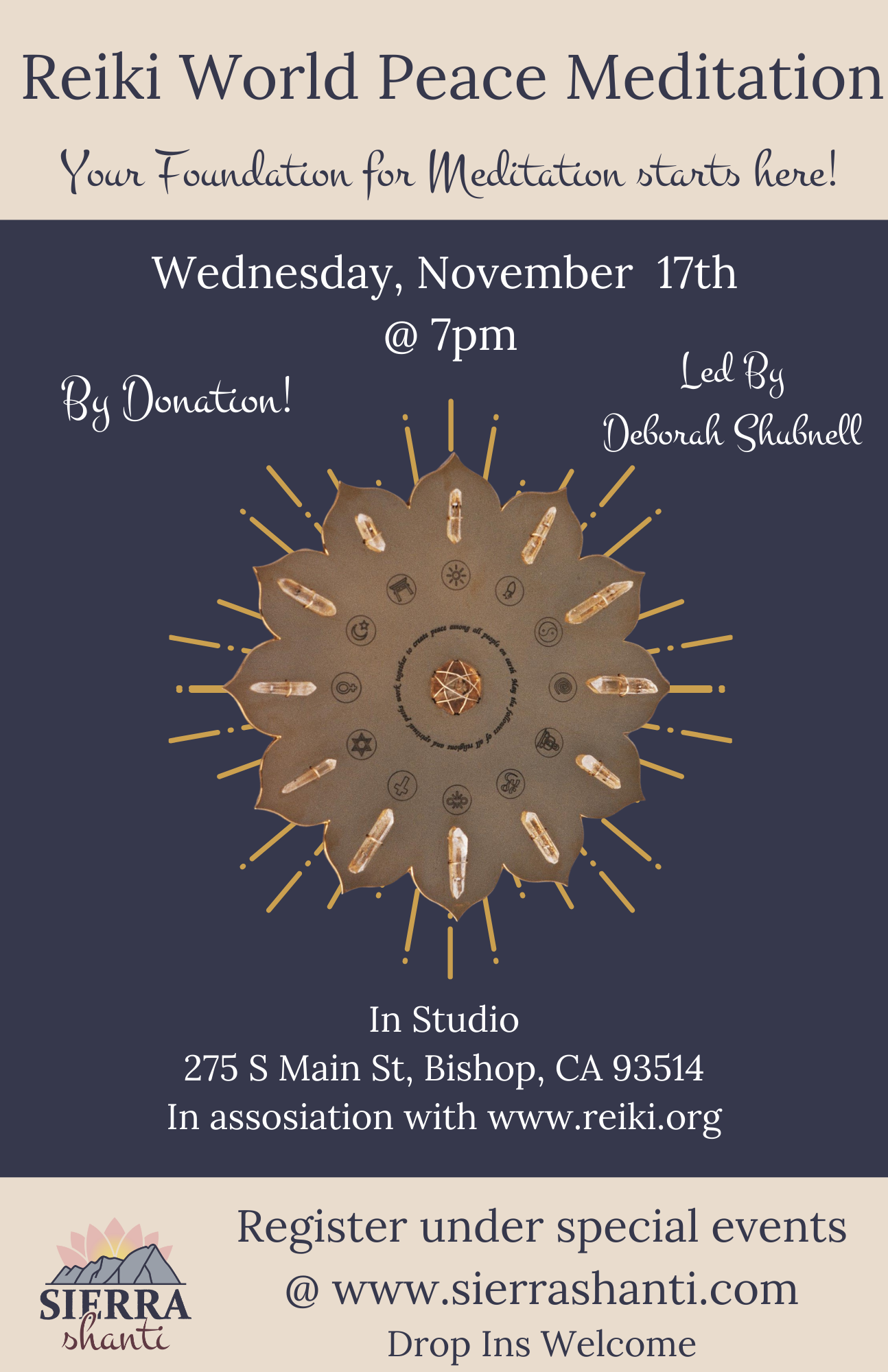Reiki World Peace Meditation Nov 21