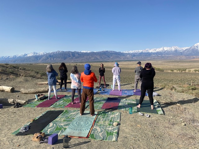 Yoga class
