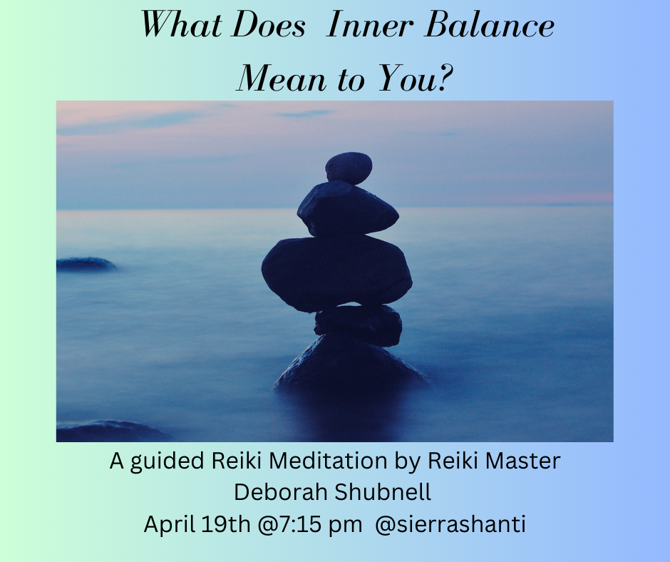 What does inner balance mean to you